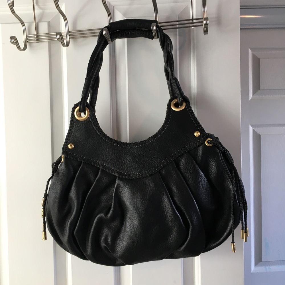 Like new! Maxx New York leather handbag